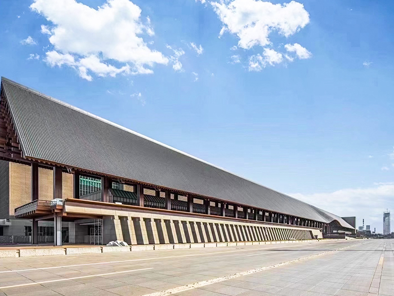 Centre de conférences international sur les structures en bois Vanke Tianfu