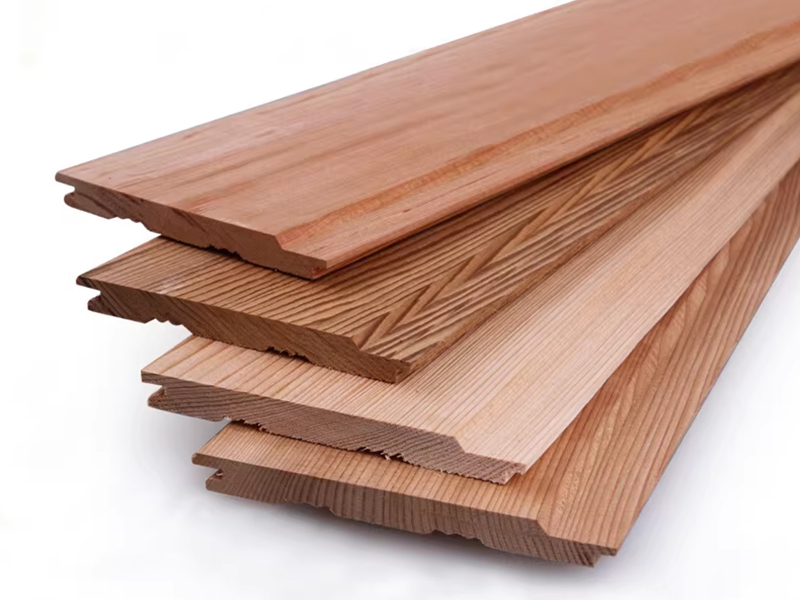 Panneaux muraux extérieurs en bois massif